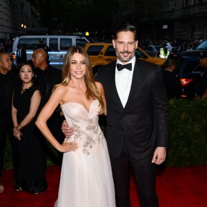 Sofia Vergara et son fiancé Joe Manganiello - Soirée Costume Institute Gala 2015 (Met Ball) au Metropolitan Museum célébrant l'ouverture de Chine: à travers le miroir à New York, le 4 mai 2015.