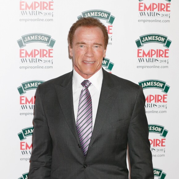 Arnold Schwarzenegger - Soirée "Jameson Empire Awards" à Londres le 30 mars 2014.
