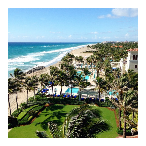 Sofia Vergara et Joe Manganiello vont se marier le 21 et 22 novembre 2015 au sein du somptueux complexe hôtelier The Breakers, à Palm Beach en Floride / photo postée sur le compte Instagram officiel de l'établissement.