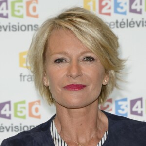 Sophie Davant - Conférence de presse du Téléthon 2015, à France Télévisions à Paris le 4 novembre 2015. Le Téléthon 2015 aura lieu le 4 et le 5 décembre et le parrain de cette édition sera Marc Lavoine. © Coadic Guirec / Bestimage
