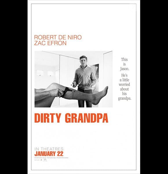 Dirty Grandpa, l'affiche