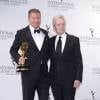 Richard Pleper et Michael Douglas - Cérémonie des International Emmy Awards à New York le 23 novembre 2015