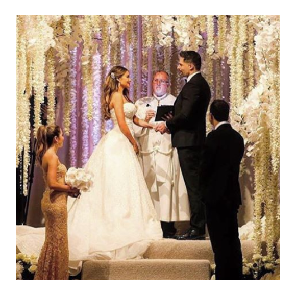 Sofia Vergara et Joe Manganiello se sont mariés à Palm Beach / photo postée sur le compte Instagram de Manolo Gonzalez.