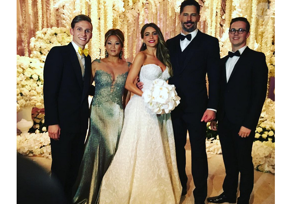 Sofia Vergara et Joe Manganiello se sont mariés à Palm Beach / photo postée sur le compte Instagram de Sofia Vergara.