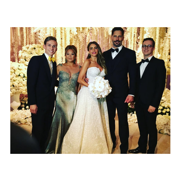 Sofia Vergara et Joe Manganiello se sont mariés à Palm Beach / photo postée sur le compte Instagram de Sofia Vergara.