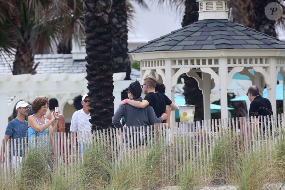 Reese Witherspoon lors du mariage de Sofia Vergara et Joe Manganillo au Breakers Palm Beach Resort, le 22 novembre 2015