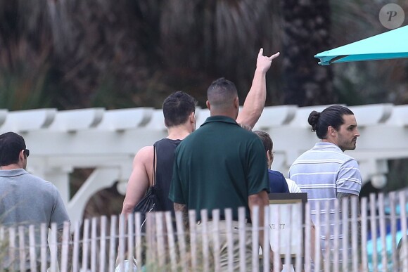 Joe Manganiello lors de son mariage avec Sofia Vergara au Breakers Palm Beach Resort, le 22 novembre 2015