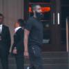 Exclusif - James Harden - Chris Brown, sa compagne et leurs amis quittent l'hôtel SLS à Beverly Hills. Le 20 juin 2014