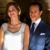 Mariage de Stefano Accorsi (44 ans) et Bianca Vitali (24 ans) à Val Tidone, Plaisance, Italie, le 23 novembre 2015.