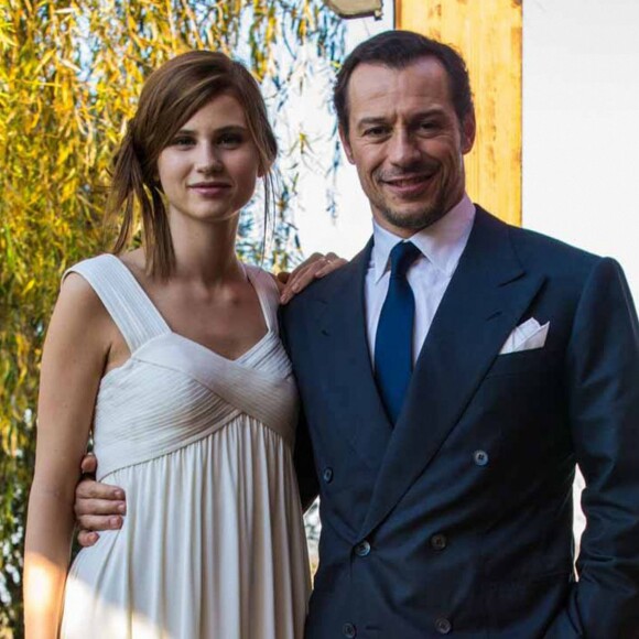 Stefano Accorsi s'est marié à Bianca Vitali à Val Tidone, Plaisance, Italie, le 23 novembre 2015.