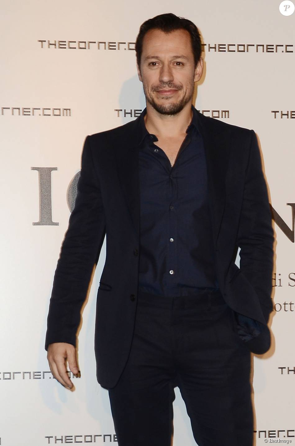 Stefano Accorsi Photocall du courtmetrage io non ti conosco à Rome