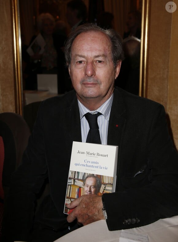 Jean-Marie Rouart - Le 38ème cocktail des écrivains dans les salons du Fouquet's à Paris, le 26 novembre 2015. © Marc Ausset-Lacroix