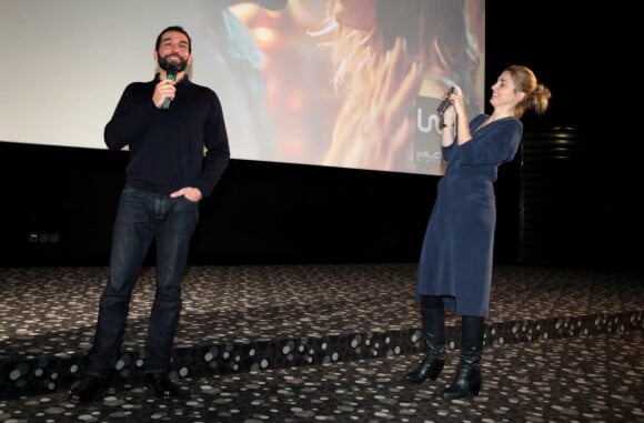 Exclusif - Olivier Loustau lors de l'avant-première du film "La fille du patron" au cinéma Le Select de Saint-Jean-de-Luz le 28 Novembre 2015.