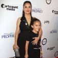 Salma Hayek et sa fille Valentina Paloma Pinault - Première de "Kahlil Gibran's The Prophet" à Los Angeles le 29 juillet 2015.
