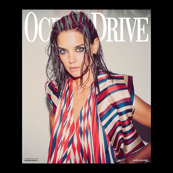 Katie Holmes pose pour l'édition 2015 du magazine Ocean Drive