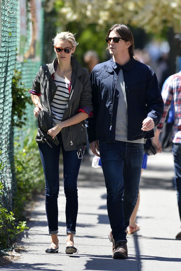 Josh Hartnett et Tamsin Egerton à Soho, New York, le 4 mai 2013.