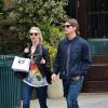 Josh Hartnett et sa petite amie Tamsin Egerton font du shopping à New York, le 6 mai 2013.