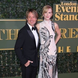 Nicole Kidman et son mari Keith Urban - Soirée "Evening Standard Theatre Awards" à Londres le 23 novembre 2015