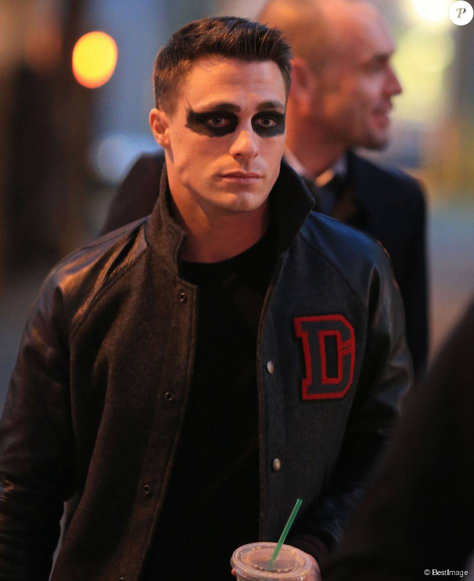 Exclusif Colton Haynes Sur Le Tournage De La Série Arrow à Vancouver Le 17 Février 2015 0225