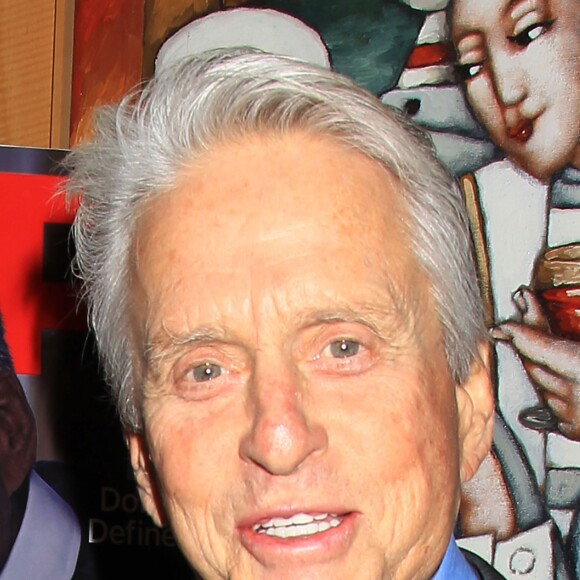 Michael Douglas lors d'un déjeuner privé au Bernardin à New York le 3 décembre 2015.