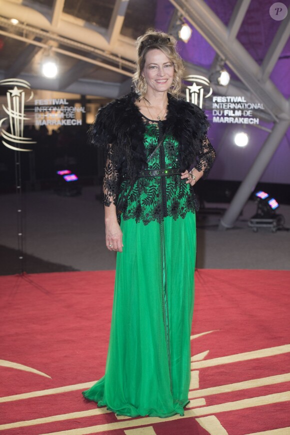 Gabrielle Lazure - Tapis rouge du film "Mr Holmes" et hommage au cinéma Canadien lors du 15e festival du film de Marrakech, le 5 décembre 2015.