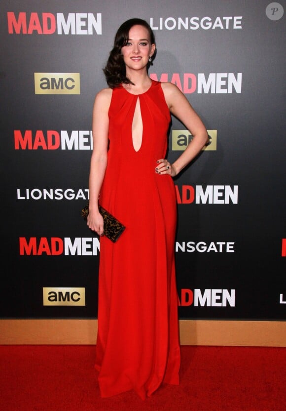 Jess Weixler au gala "Mad Men Black & Red" à Los Angeles, le 25 mars 2015