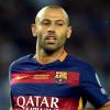 Javier Mascherano lors de la Super Coupe d'Europe entre le FC Barcelone et le FC Séville à la Boris Paichadze Dinamo Arena de Tbilisi, le 11 août 2015