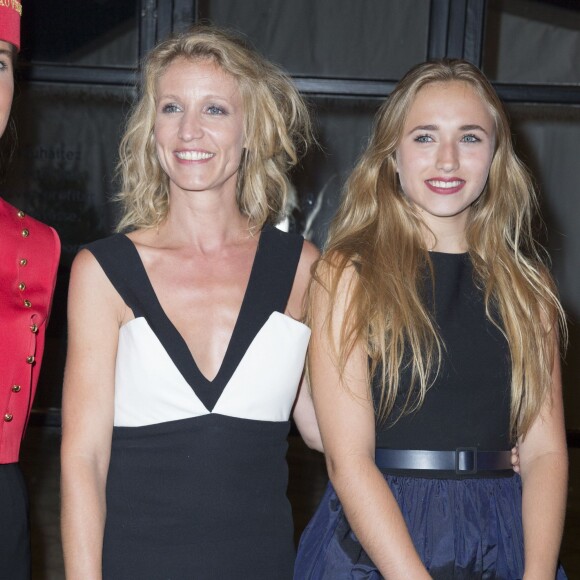 Alexandra Lamy et sa fille Chloé Jouannet - Dîner d'ouverture du 40e festival du cinéma américain de Deauville le 6 septembre 2014.