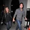 Melissa Rivers et son petit ami Mark Rousso à la sortie du restaurant Craig à West Hollywood, le 7 mars 2015
