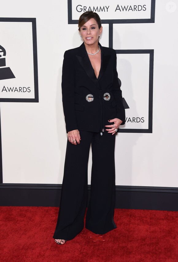 Melissa Rivers - 57ème soirée annuelle des Grammy Awards au Staples Center à Los Angeles, le 8 février 2015.
