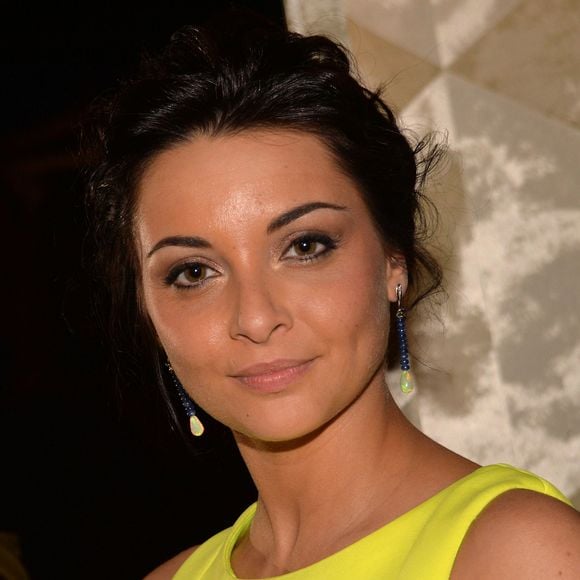 Priscilla Betti - Personnalités lors de la 10e cérémonie des Globes de Cristal au Lido à Paris, le 13 avril 2015.