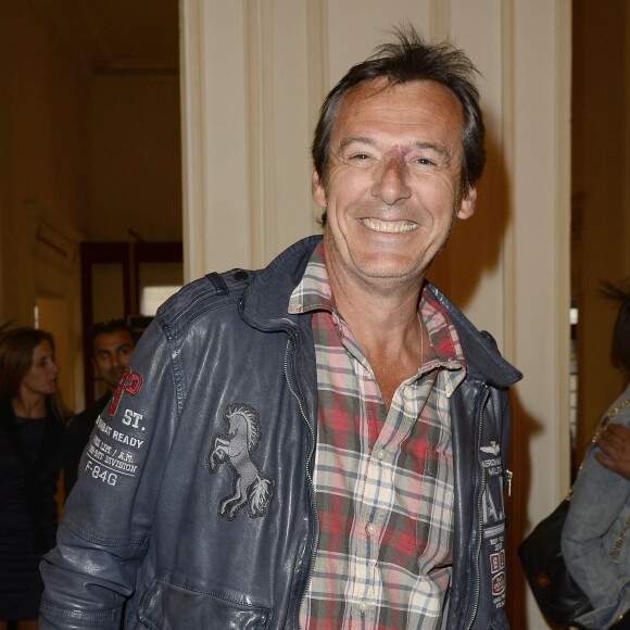 Jean-Luc Reichmann - Générale de la pièce "Open Space" au théâtre de Paris le 11 mai 2015.