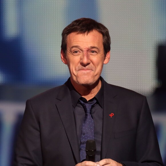 Exclusif - Jean-Luc Reichmann - Enregistrement de l'émission "Alors on chante" au palais des sports à Paris, le 16 novembre 2014.