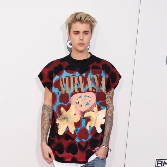 Justin Bieber - 43ème cérémonie annuelle des "American music awards" à Los Angeles le 23 novembre 2015.