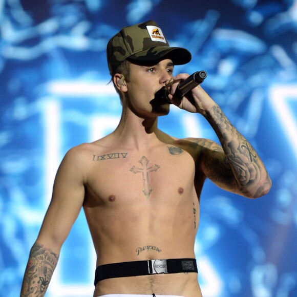 Justin Bieber lors du  Capital FM Jingle Bell Ball à Londres, le 6 décembre 2015