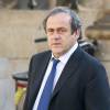 Michel Platini lors d'un comité pour l'Euro 2016 à Bordeaux, le 23 octobre 2014