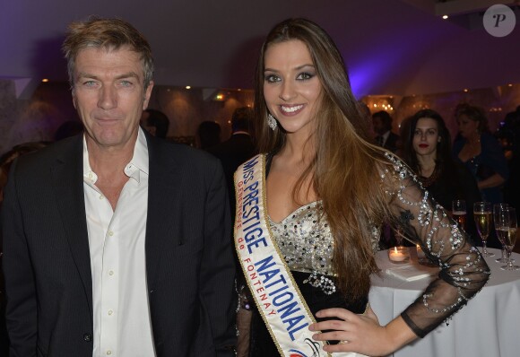 Philippe Caroit et Margaux Deroy (Miss Prestige National 2015) - 39e édition du prix "The Best" aux salons Hoche à Paris, le 10 décembre 2015. © Veeren / Bestimage