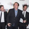 Kurt Russell, Tim Roth, Quentin Tarantino et Walton Goggins - Avant-Première des "8 Salopards" au Grand Rex à Paris le 11 décembre 2015