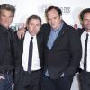 Kurt Russell, Tim Roth, Quentin Tarantino et Walton Goggins - Avant-Première du film "Les 8 Salopards" au Grand Rex à Paris le 11 décembre 2015