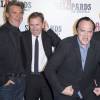 Kurt Russell, Tim Roth, Quentin Tarantino et Walton Goggins - Avant-Première du film "Les 8 Salopards" au Grand Rex à Paris le 11 décembre 2015
