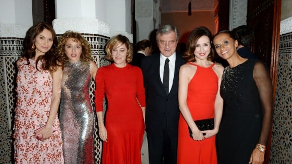 Valeria Bruni Tedeschi et Elsa Zylberstein en rouge pour Dior à Marrakech