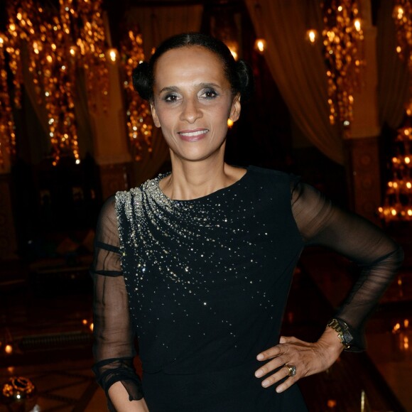 Karine Silla - Dîner Dior à l'hôtel Royal Mansour lors du 15ème Festival international du film de Marrakech, le 11 décembre 2015.