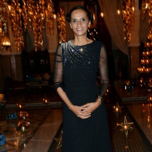 Karine Silla - Dîner Dior à l'hôtel Royal Mansour lors du 15ème Festival international du film de Marrakech, le 11 décembre 2015.