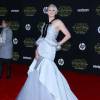 Gwendoline Christie - Avant-première du film Star Wars : Le Réveil de la force à Hollywood au Chinese Theater (Los Angeles), le 14 décembre 2015