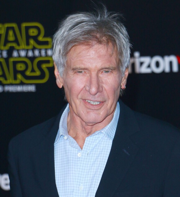 Harrison Ford - Avant-première du film Star Wars : Le Réveil de la force à Hollywood au Chinese Theater (Los Angeles), le 14 décembre 2015