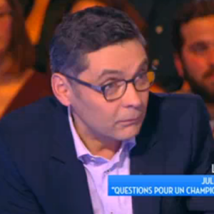 Thierry Moreau révèle le casting 100% féminin pour remplacer Julien Lepers dans Questions pour un champion, dans TPMP, sur D8, le 14/12/15