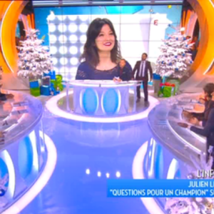 Thierry Moreau révèle le casting 100% féminin pour remplacer Julien Lepers dans Questions pour un champion, dans TPMP, sur D8, le 14/12/15