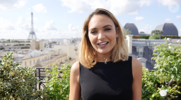 Valérie Bègue (Miss France 2008) se confie sur son mari Camille Lacourt, le 3 septembre 2015 à Paris.