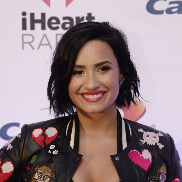 Demi Lovato au show Jingle Ball 2015 à Washington, le 14 décembre 2015