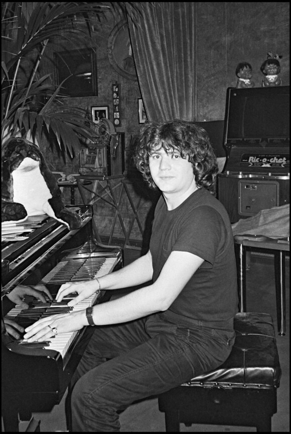 Le chanteur Daniel Balavoine, à Paris, juin 1981.